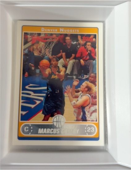 2006-07 Topps #61 Marcus Camby Denver Nuggets — front