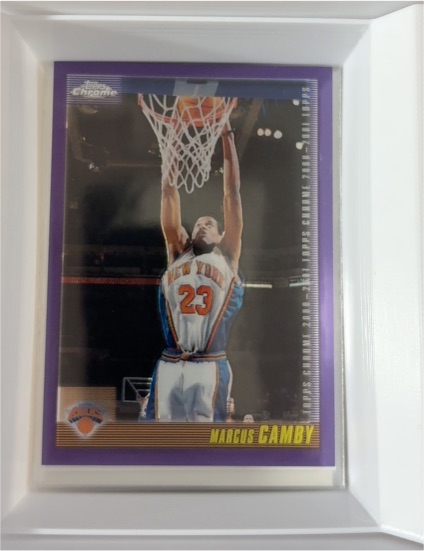 2000-01 Topps Chrome #2 Marcus Camby — front