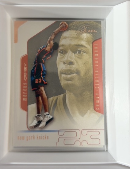 2001-02 Fleer Flair #23 Marcus Camby — front