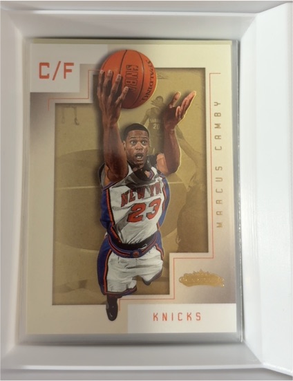 2001-02 Fleer Showcase #21 Marcus Camby — front