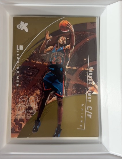 2001 SkyBox E-X #29 Marcus Camby — front