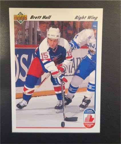 1991-92 Upper Deck #33 Brett Hull — front
