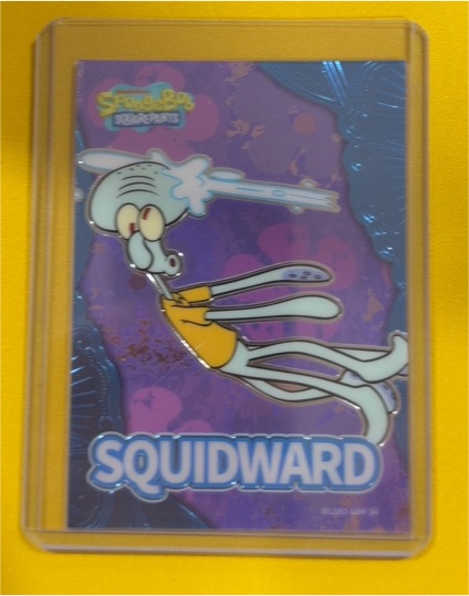 2024 Viacom Chrome SpongeBob SquarePants #WLSB2-SBR-23 Squidward — front