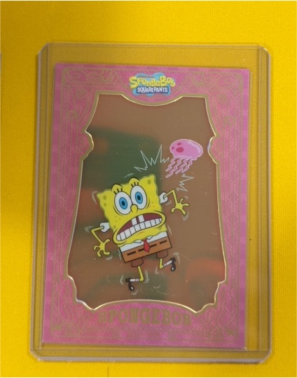 2024 Viacom SpongeBob SquarePants Acetate Card WLSB2-FIR-01 — front