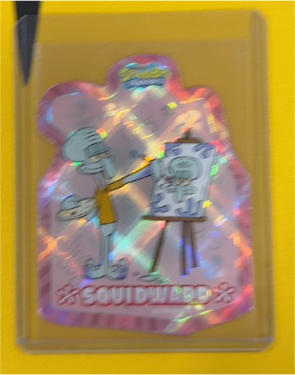 2024 Viacom Nickelodeon SpongeBob SquarePants Squidward Tentacles Holofoil — front