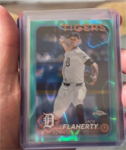 2024 Topps Chrome #56 Jack Flaherty — front