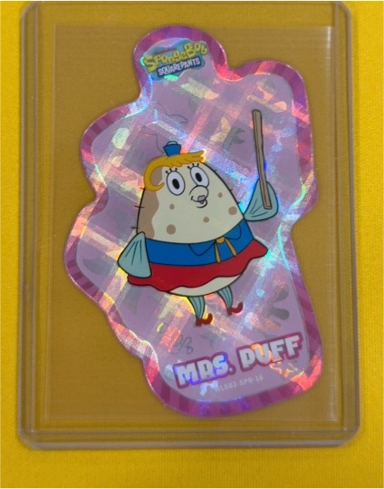 2025 Topps Chrome SpongeBob SquarePants #15 Mrs. Puff — front