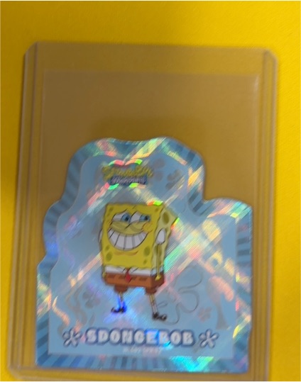 2002 A&A Global SpongeBob SquarePants Vending Prism Sticker #12 — front