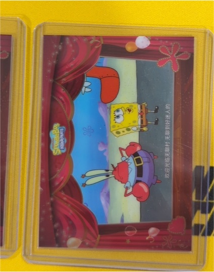 2025 Topps SpongeBob SquarePants #R++-05 SpongeBob & Mr. Krabs — front