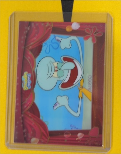 2025 Topps Chrome SpongeBob SquarePants #SG-9 Squidward Gallery — front