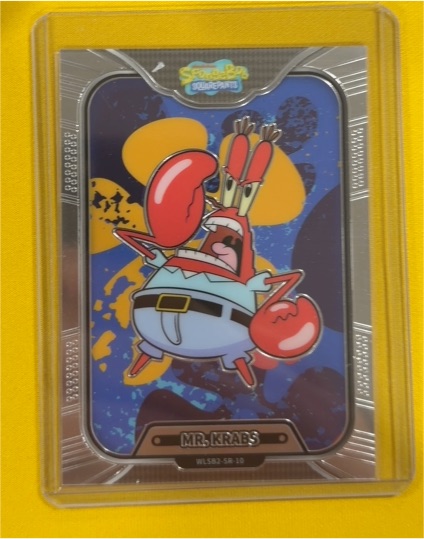 2024 WLSB2 SpongeBob SquarePants #SR-10 Mr. Krabs — front