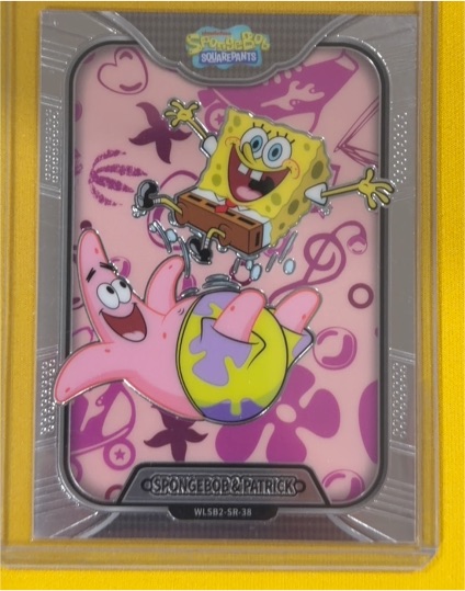 2024 WonderCard SpongeBob & Patrick WLSB2-SR-38 — front