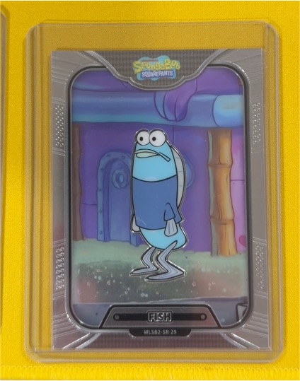 2024 Viacom Chrome SpongeBob SquarePants WLSB2-SR-29 Fish — front