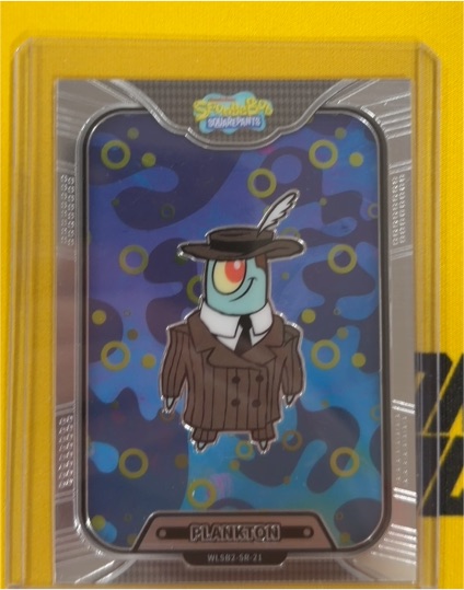 2024 Topps WonderCard SpongeBob SquarePants #WLSB2-SAR-21 Plankton — front