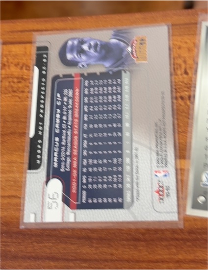 2001 Upper Deck MVP #82 Vince Carter — front