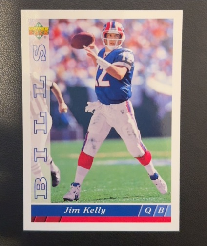 1993 Upper Deck #179 Jim Kelly — front