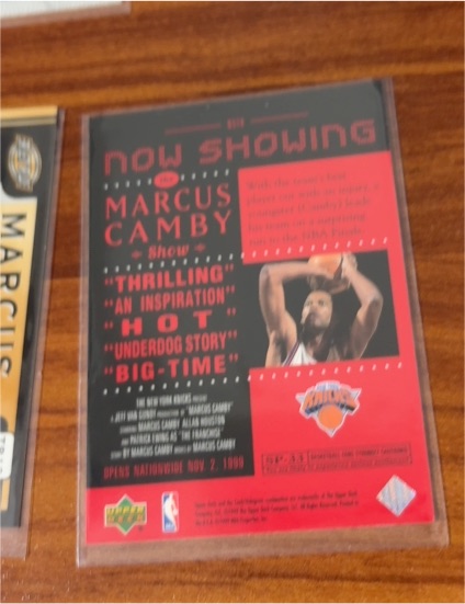 1999-2000 Upper Deck Now Showing #18 Marcus Camby — front