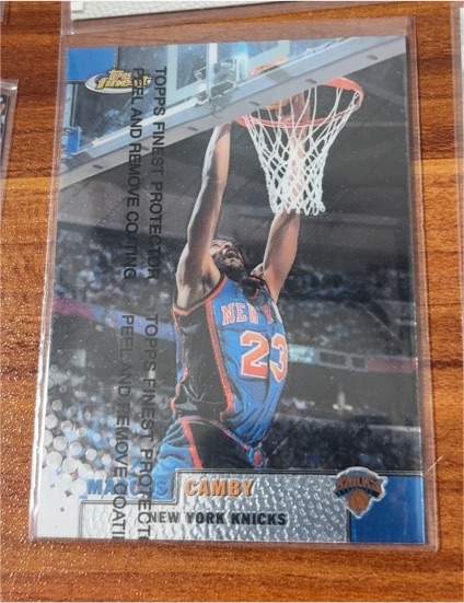 2000 Topps Finest #207 Marcus Camby — front
