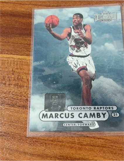 1997-98 Skybox Metal Universe #48 Marcus Camby — front