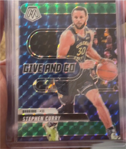 2024-25 Panini Mosaic #9 Stephen Curry — front