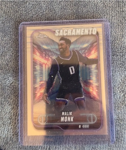 2024-25 Topps Chrome #141 Malik Monk — front