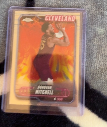 2024-25 Topps Chrome #69 Donovan Mitchell — front