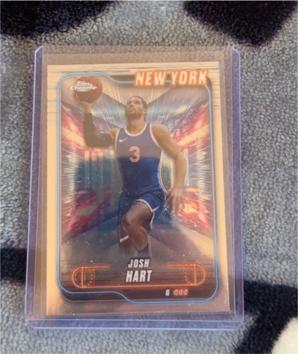2024-25 Topps Chrome #71 Josh Hart — front