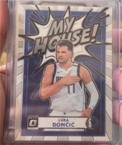 2020-21 Panini Donruss Optic My House #13 Luka Doncic — front