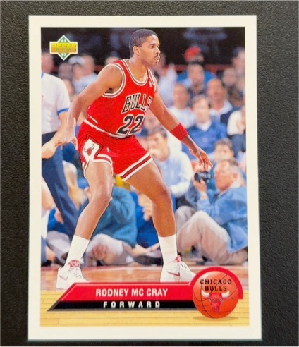 1992-93 Upper Deck #344 Rodney McCray — front