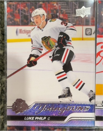 2023-24 Upper Deck Series 2 #467 Luke Philp Young Guns — front