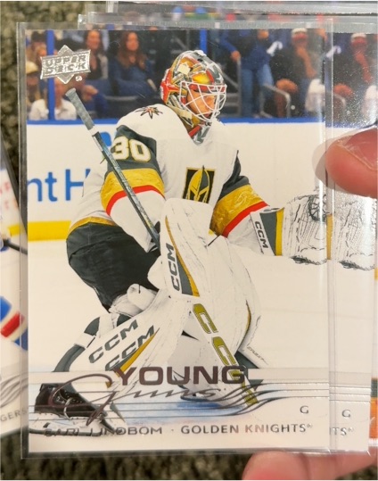 2025-26 Upper Deck Series 2 #464 Carl Lindbom Young Guns — front