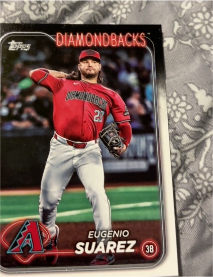2024 Topps Update Series #US247 Eugenio Suarez — front