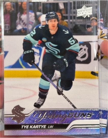 2023-24 Upper Deck Series 2 #465 Tye Kartye — front