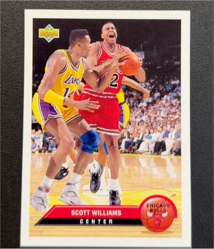1992-93 Upper Deck McDonald's #CH12 Scott Williams — front