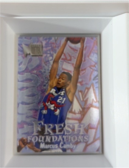 1996-97 Fleer Metal #234 Fresh Foundations Marcus Camby — front
