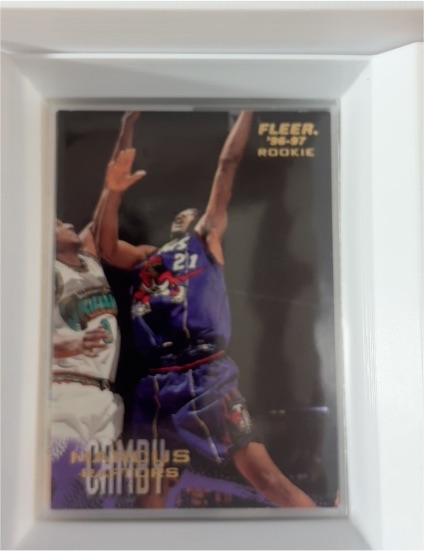 1996-97 Fleer #254 Marcus Camby Rookie — front