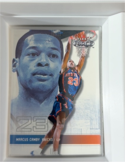 2001-02 Fleer Force #73 Marcus Camby — front