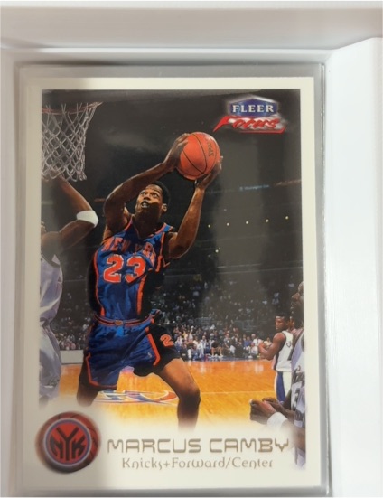 1999-00 Fleer Focus #95 Marcus Camby — front