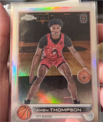 2022-23 Topps Chrome OTE #79 Amen Thompson — front