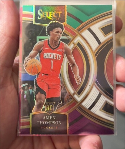 2023-24 Panini Select Premier Level #122 Amen Thompson — front
