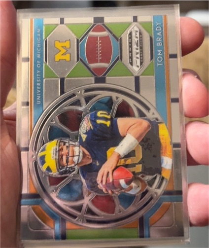 2019 Panini Prizm Draft Picks #100 Tom Brady — front
