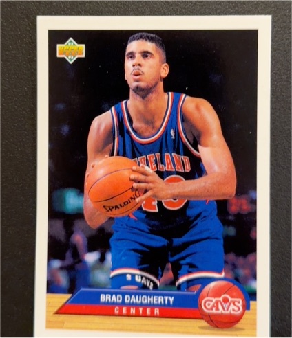 1992-93 Upper Deck McDonald's #P7 Brad Daugherty — front