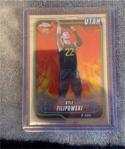 2024-25 Topps Chrome #127 Kyle Filipowski — front