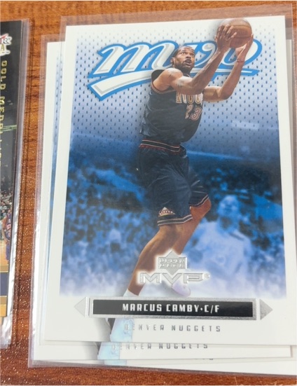 2003-04 Upper Deck MVP #33 Marcus Camby — front
