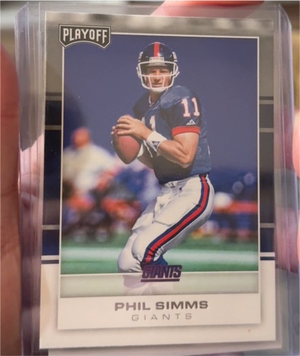 2017 Panini Playoff #154 Phil Simms — front
