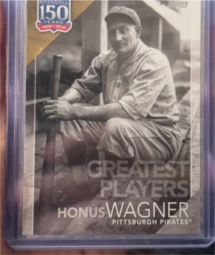 2019 Topps 150 Years Greatest Players #GP-9 Honus Wagner — front
