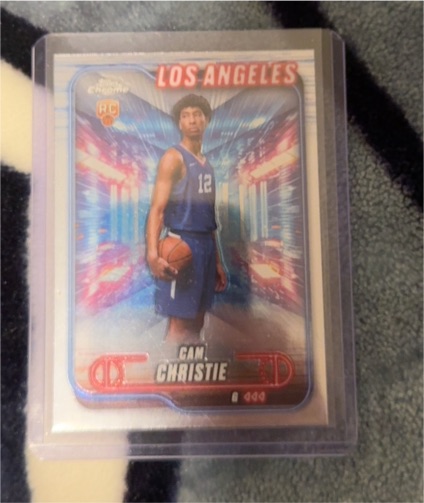 2024-25 Topps Chrome #151 Cam Christie — front