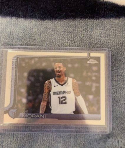 2025-26 Topps Chrome #158 Ja Morant — front