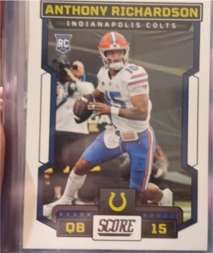 2023 Panini Score #304 Anthony Richardson — front