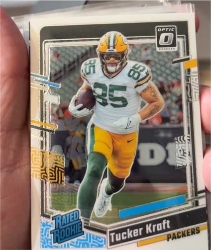 2023 Donruss Optic #243 Tucker Kraft — front